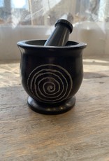 New Age Imports, Inc. Mortar and Pestle Soapstone