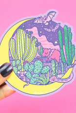 Turtle's Soup Desert Moon Vinyl Sticker