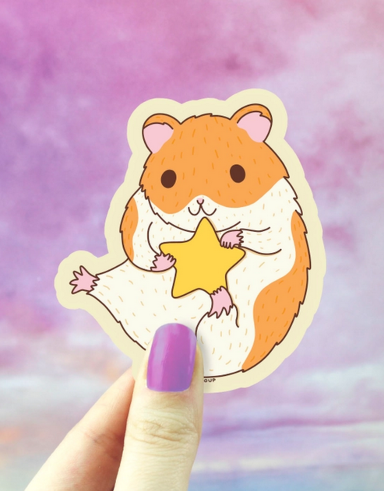 Turtle's Soup HamStar Hamster Vinyl Sticker