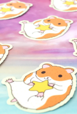 HamStar Hamster Vinyl Sticker
