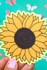 *Sunflower Vinyl Sticker