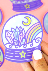 Crystal Ball Fortune Teller Vinyl Sticker (Holographic) Crystal Ball Fortune Teller Vinyl Sticker (Holographic)