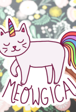 Meowgical Cat Vinyl Sticker