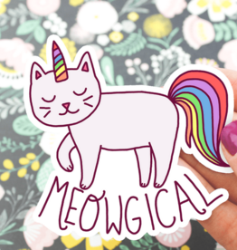 Meowgical Cat Vinyl Sticker