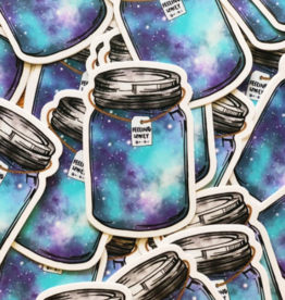Mason Jar Vinyl Sticker