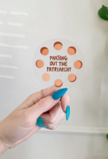 Phasing Out the Patriarchy Transparent Sticker
