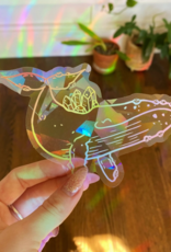Whale Suncatcher Window Decal