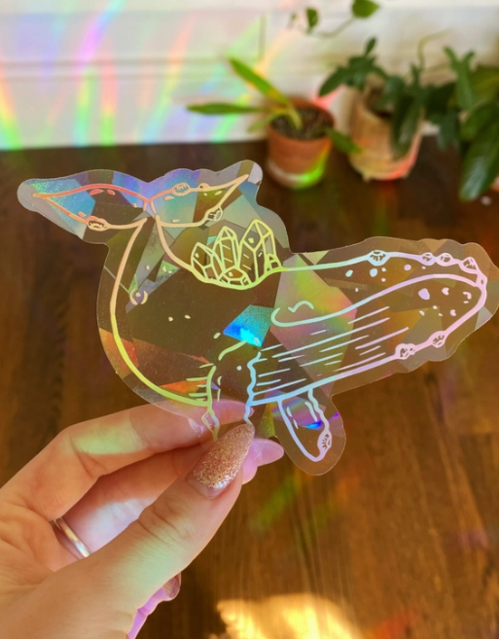 Whale Suncatcher Window Decal