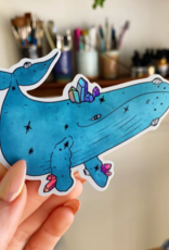 *Whale Holographic Sticker