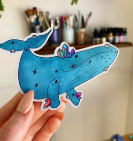*Whale Holographic Sticker