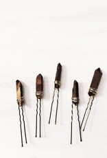 *Bronze Quartz Hair Pin