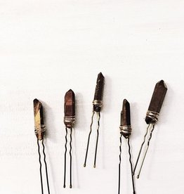 *Bronze Quartz Hair Pin