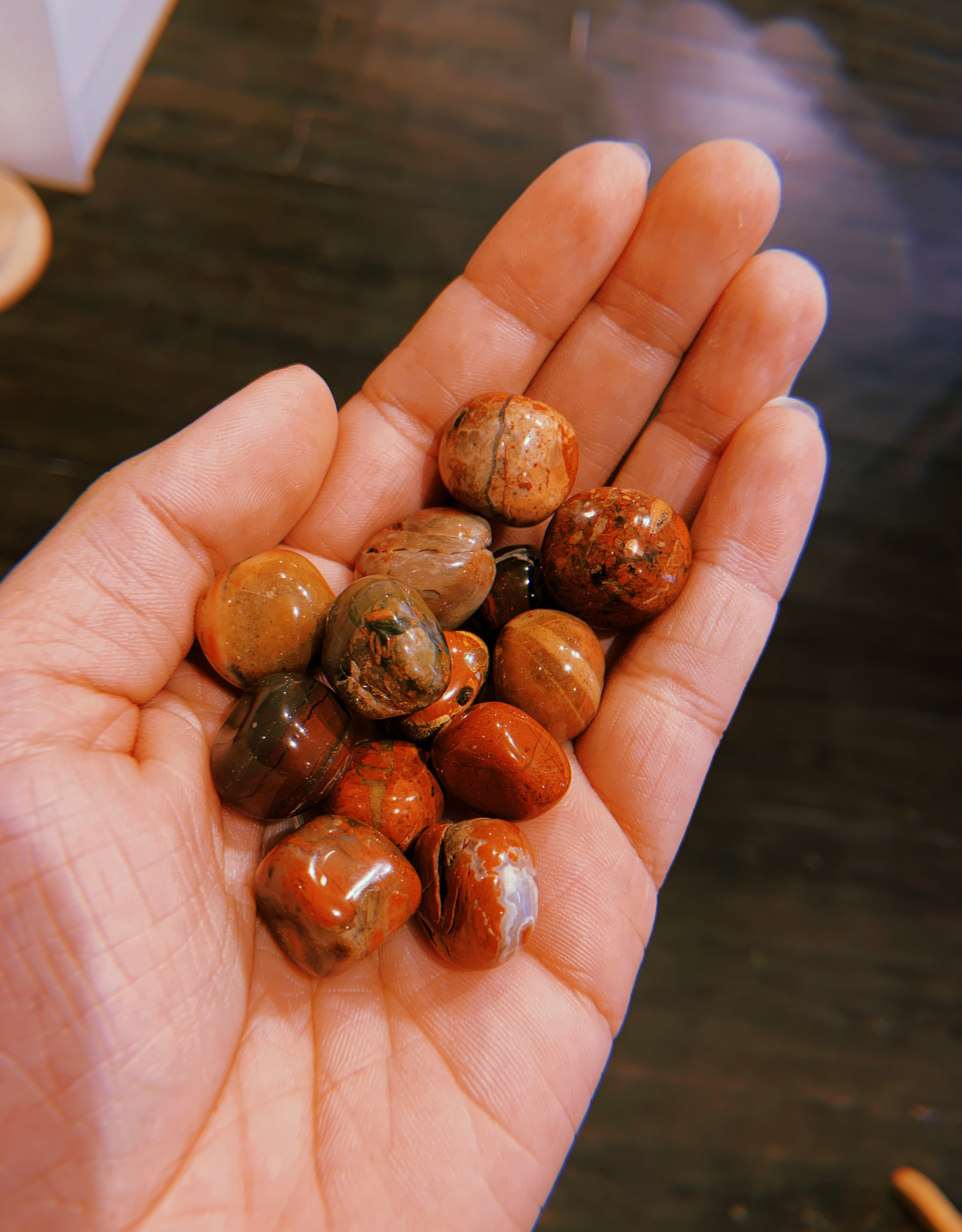 Brecciated Jasper Tumbled