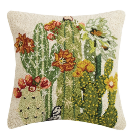 Peking Handicraft *Cactus Floral Hook Pillow