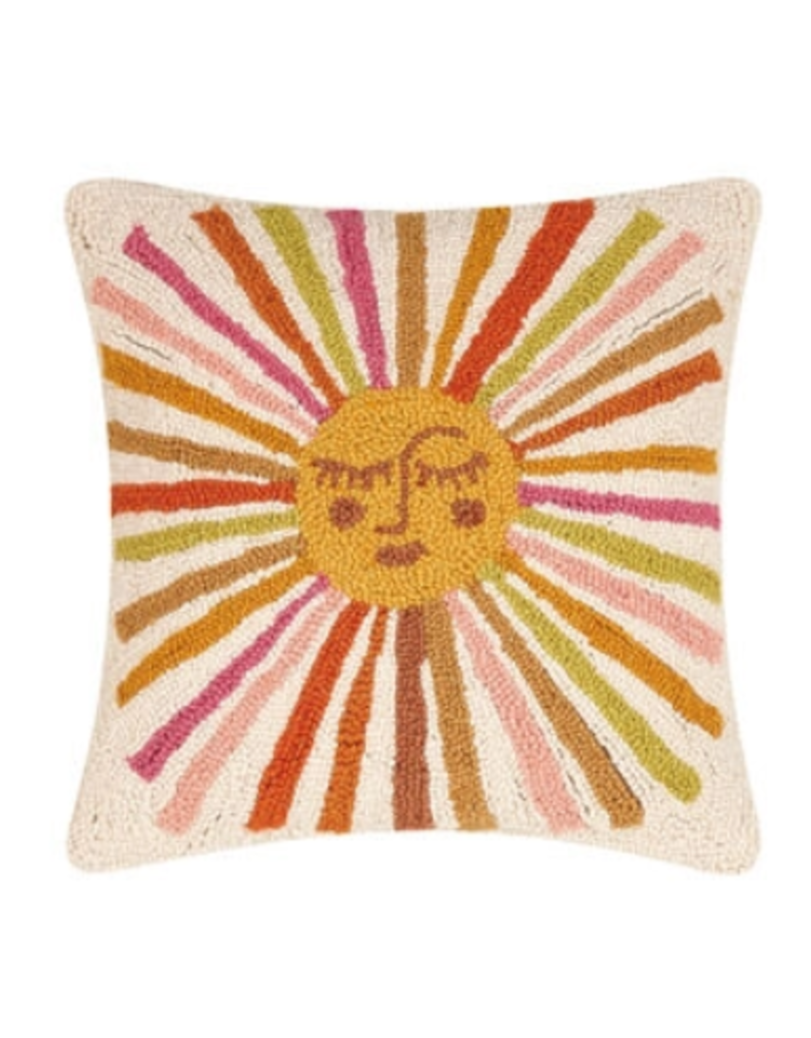 Peking Handicraft Retro Sunshine Hook Pillow