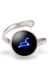 *Moonglow Astral Cosmic Ring - Silver