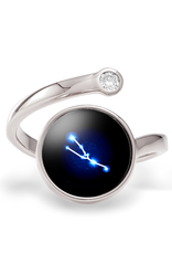 *Moonglow Astral Cosmic Ring - Silver