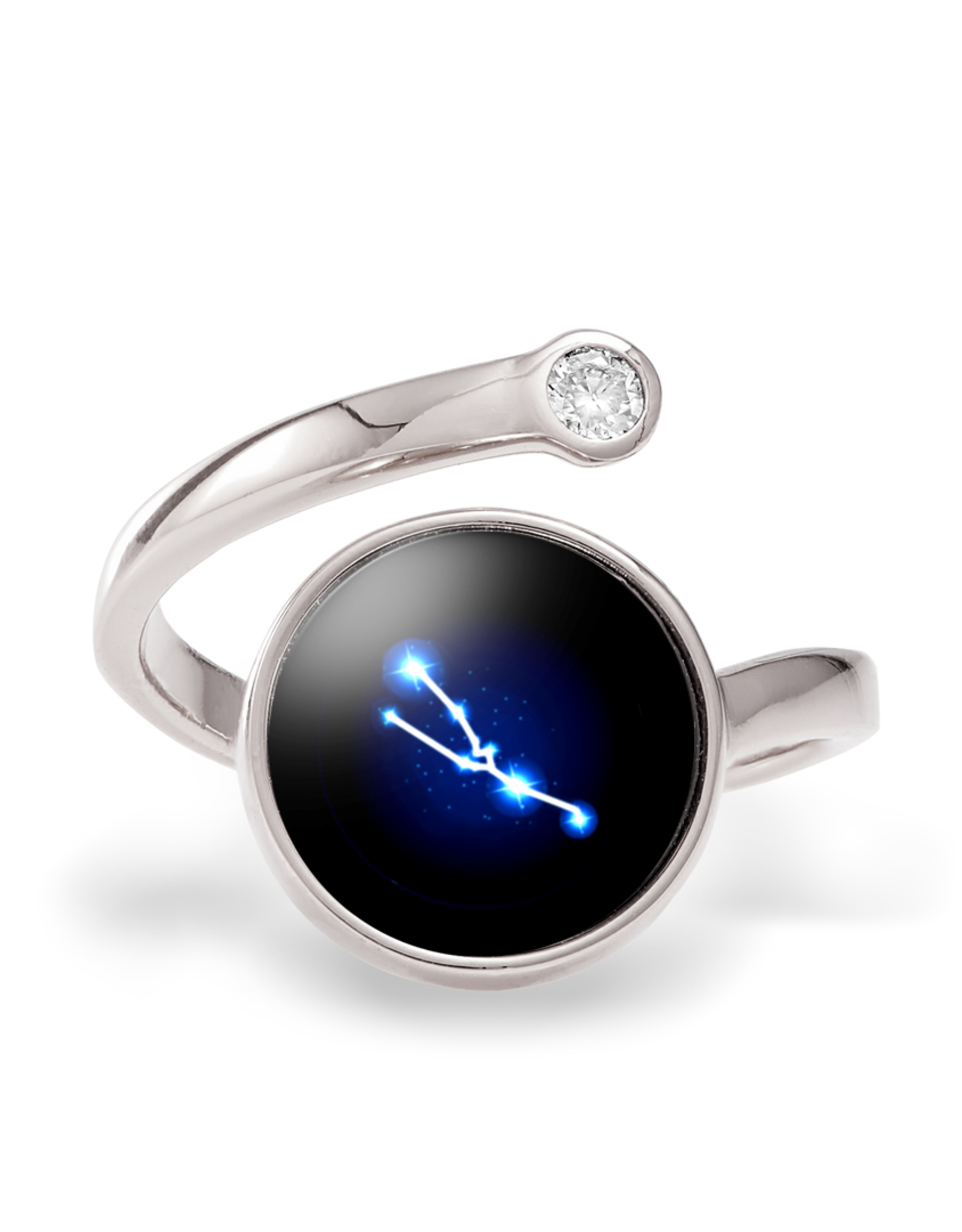 *Moonglow Astral Cosmic Ring - Silver