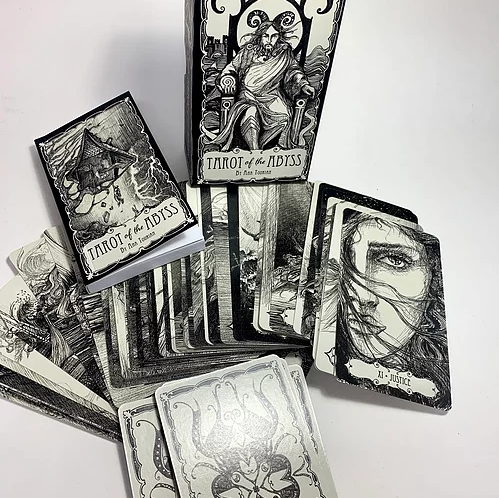 トランプ Abyss Tarot White & Black トランプ Abyss Tarot White & Black Tarot of the Abyss