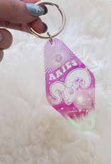 Zodiac Motel Keychain - Aries