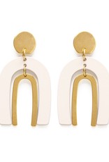 Amano Studio *Arches Earrings - Ivory