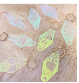 Zodiac Motel Keychain - Libra