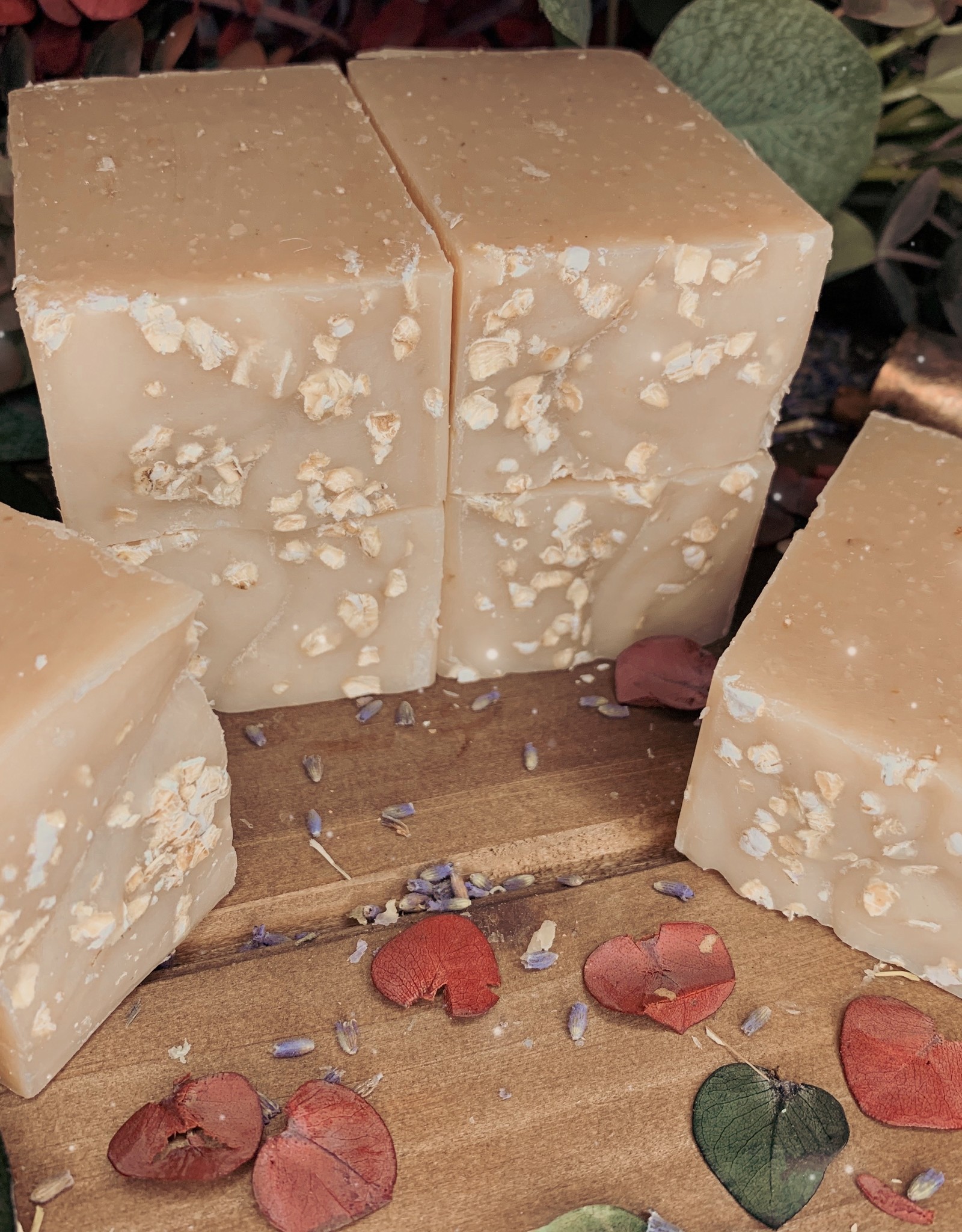 Oatmeal Lavender Goat Milk Soap