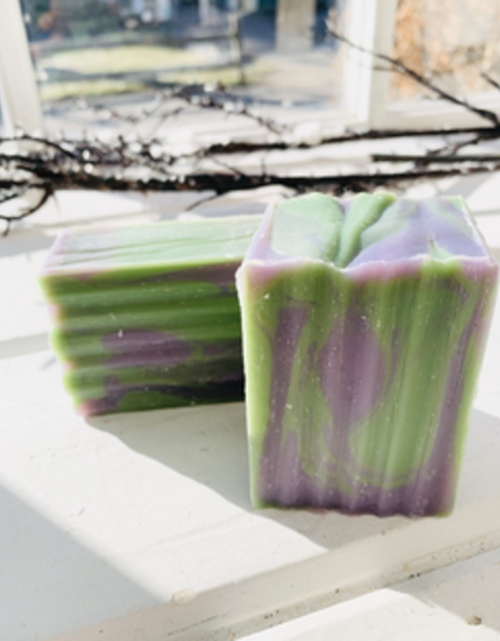 Becca Rose Lavender Mint Goat Milk Soap