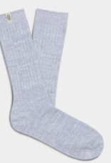 Rib Knit Slouchy Crew Sock