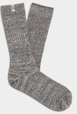 Rib Knit Slouchy Crew Sock