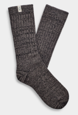Rib Knit Slouchy Crew Sock