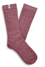 Rib Knit Slouchy Crew Sock