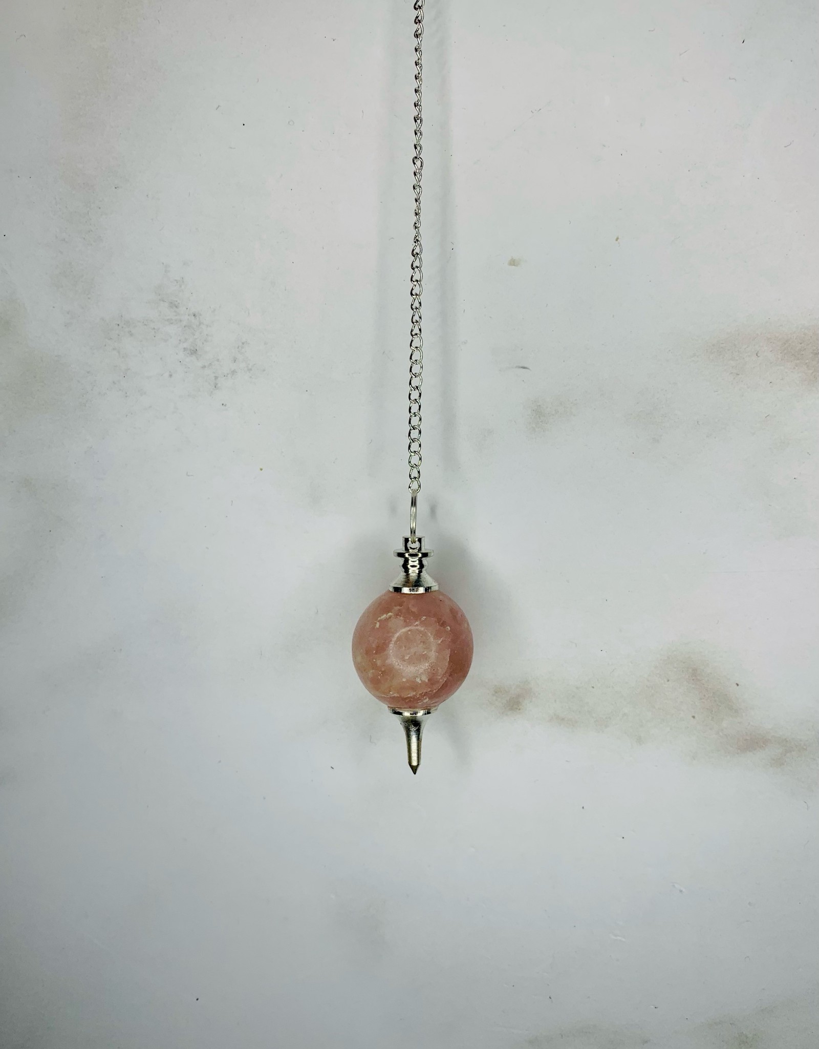 Capstone Esoterica Rose Quartz Ball Pendulum