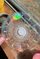 Zodiac Astrology Suncatcher Rainbow Maker Sticker Sun Catcher Window Decal