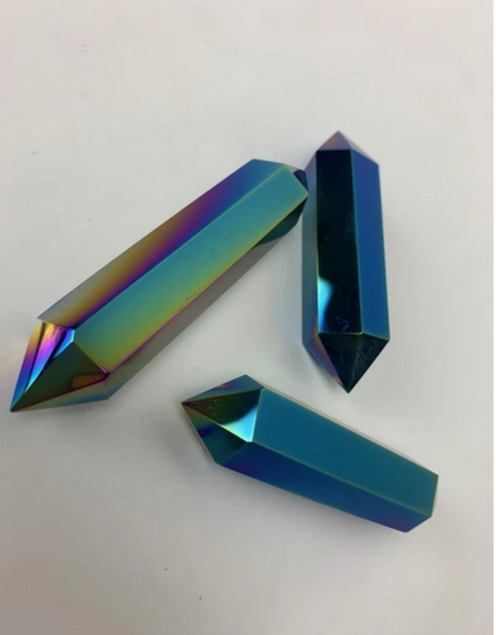 Pelham Grayson Double Terminated Titanium Aura Quartz