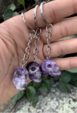 Crystal Skull Keychain