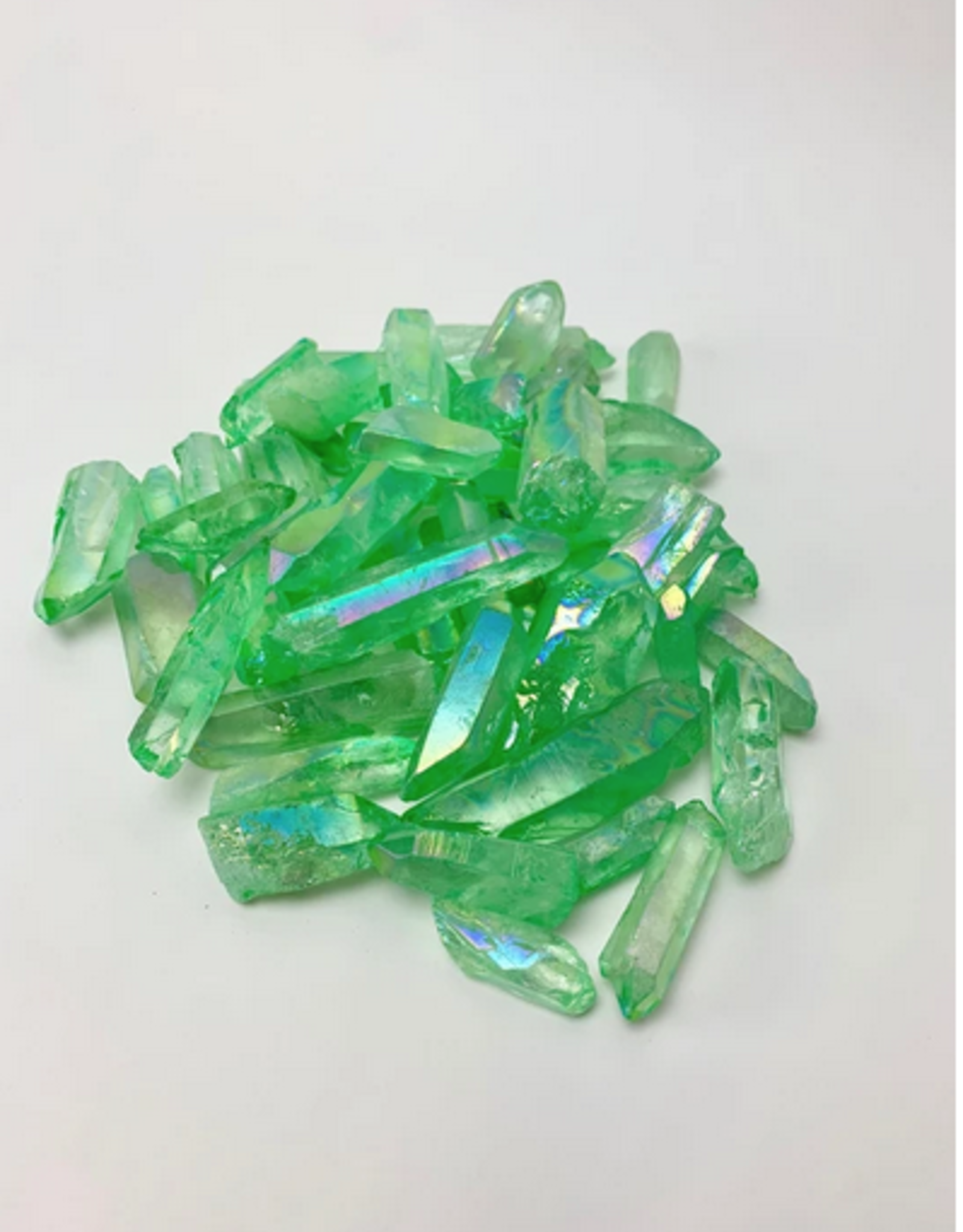 Apple Aura Quartz | Rough Point | Heat Treated Quartz | 45-70mm