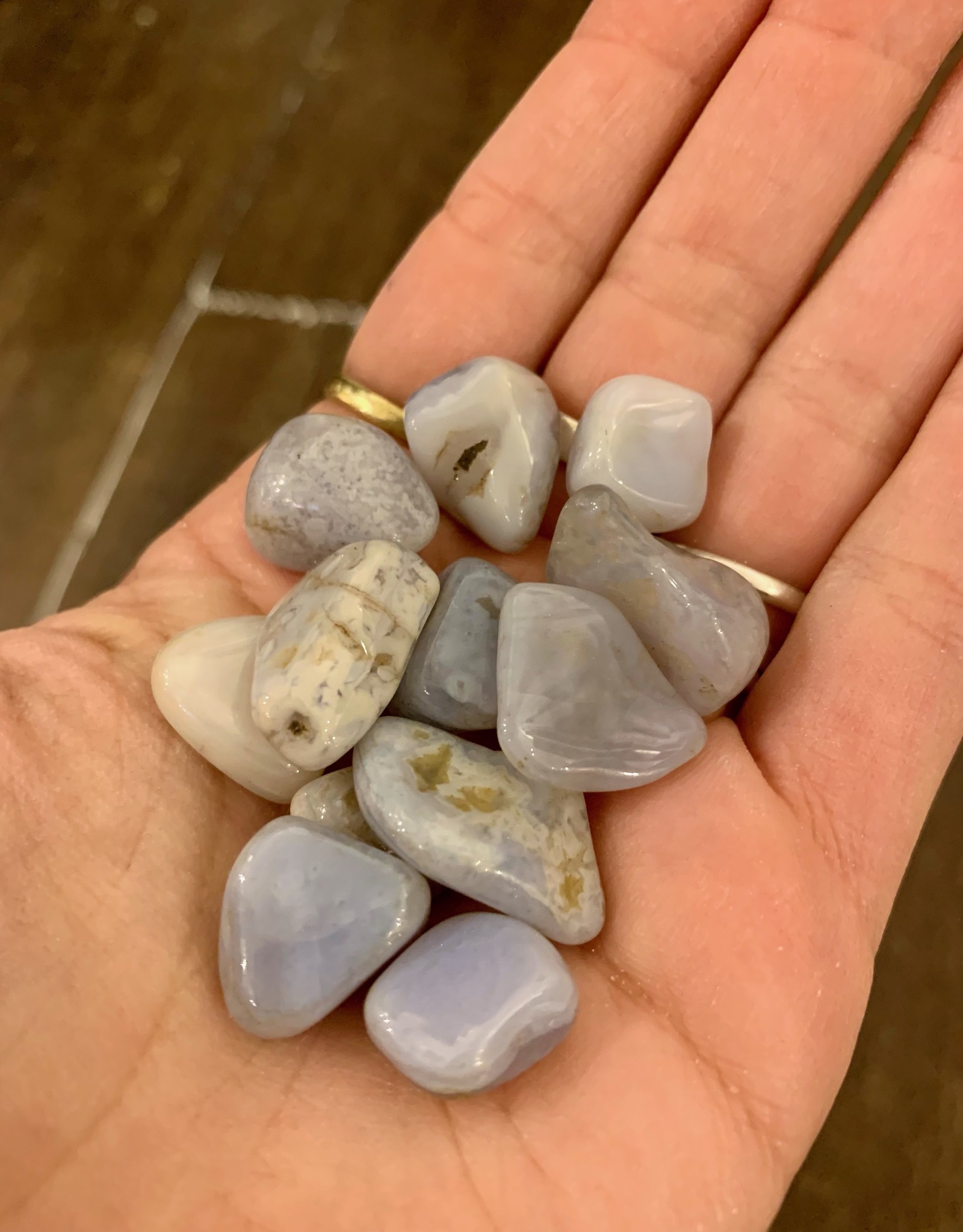 Blue Lace Agate | 25-35MM | Namibia