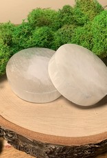 Selenite Disc | 80MM | Morocco