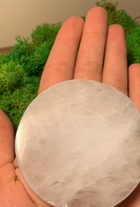 Selenite Disc | 80MM | Morocco