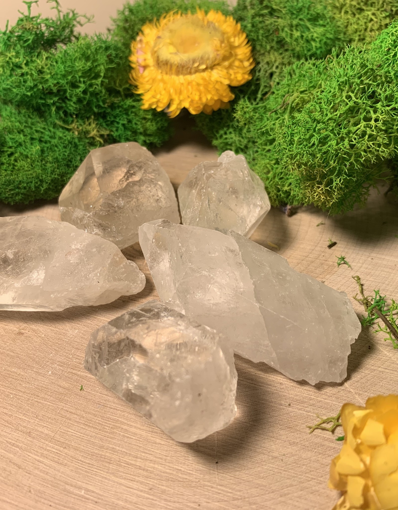 Clear Quartz Points | Commercial Grade | Brazil | 30-60mm