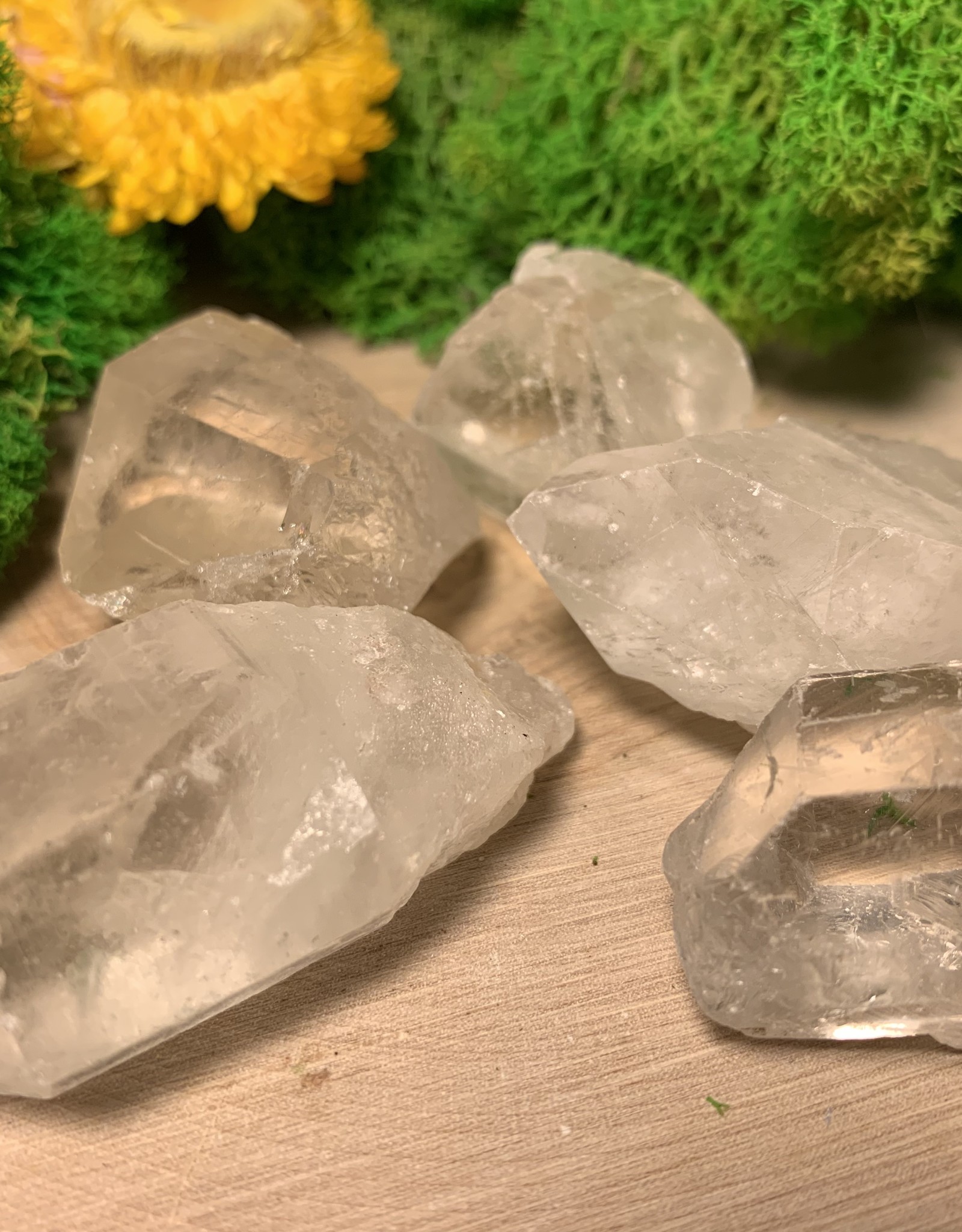 Clear Quartz Points | Commercial Grade | Brazil | 30-60mm
