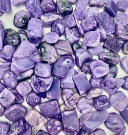 Pelham Grayson Rose Charoite Tumbled | 10-25MM | Russia