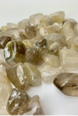 Golden Rutilated Quartz | Tumbled |  15-25mm | Brazil