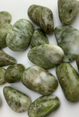 Snowflake Epidote | Tumbled | South Africa