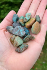 Turquoise Tumbled | 15-35MM | China