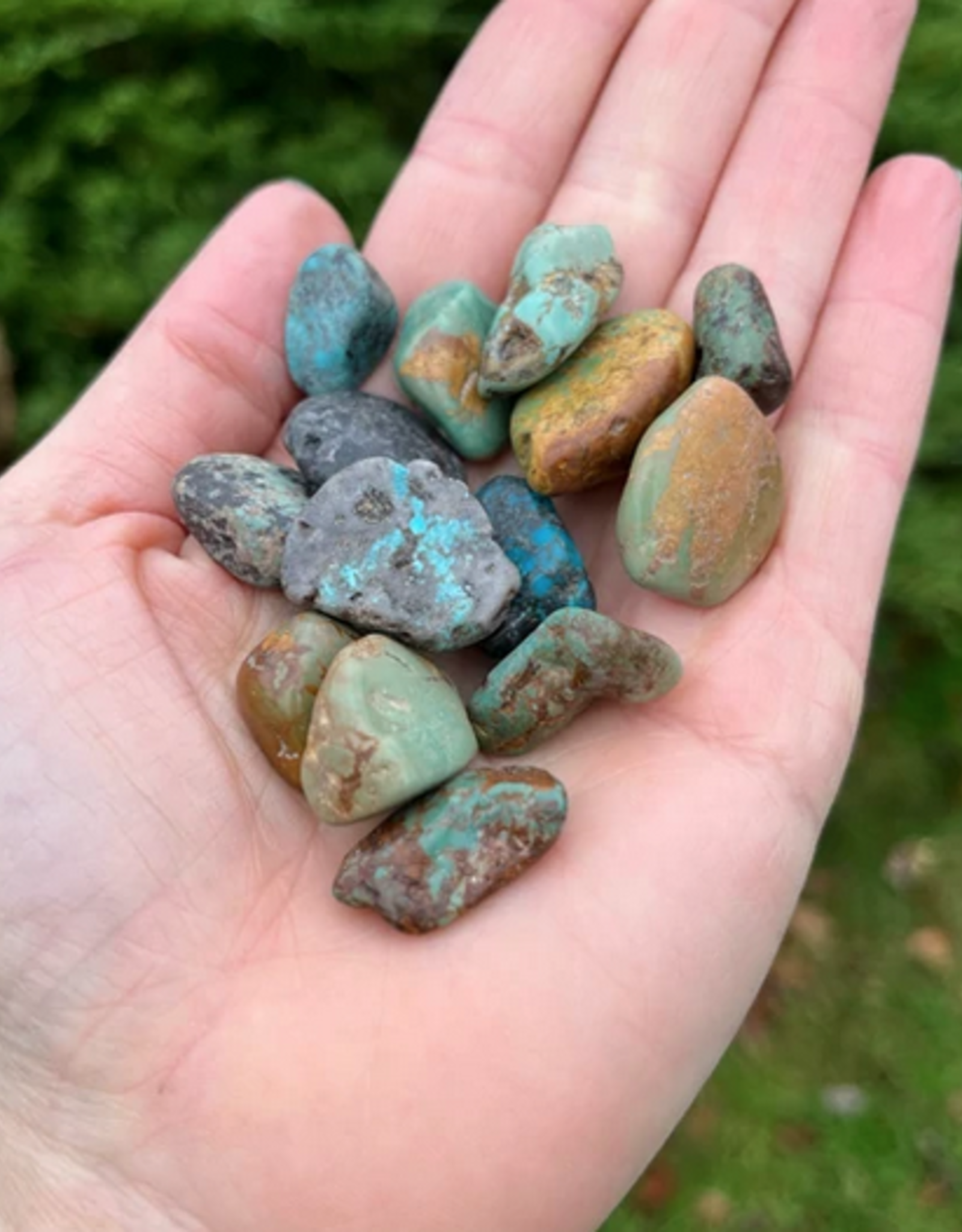Turquoise Tumbled | 15-35MM | China