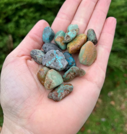 Turquoise Tumbled | 15-35MM | China