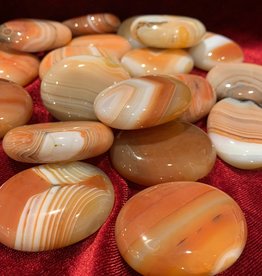 Carnelian Palmstone | 25-45MM | Madagascar