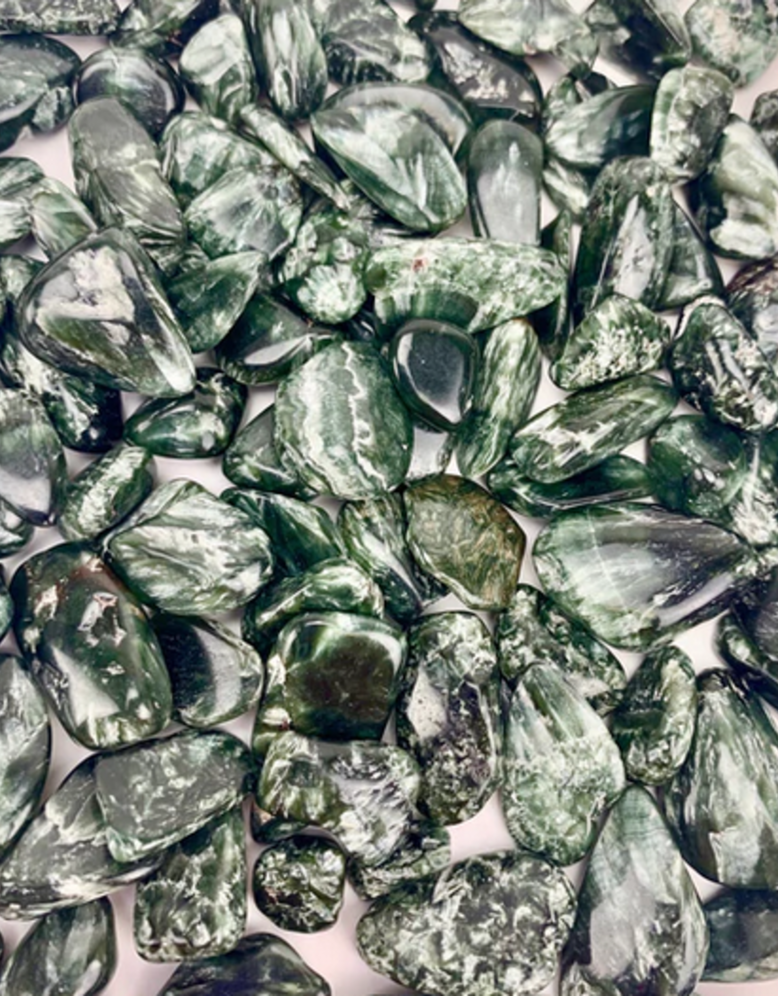 Seraphinite Tumbled | 10-15mm | Russia
